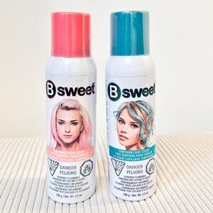 Temporary Hair Color Spray Set - Pink and Blue